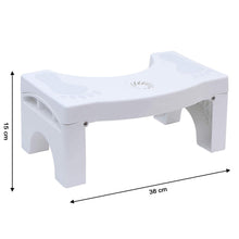 Plastic Non-Slip Folding Toilet Squat Stool