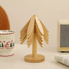 Bamboo Heat-Resistant Coaster Set with Tree Design