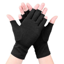 Popular Hemp Gray Black Half-Finger Pressure Gloves Care Rehabilitation Fitness Outdoor Sports Cycling Gloves Wholesale