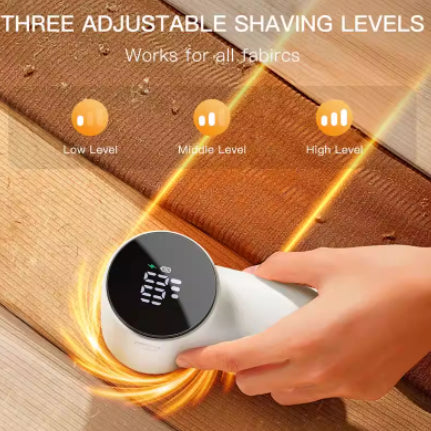 Fabric Shaver And Lint Remover, 3 Speed Settings, Rechargeable