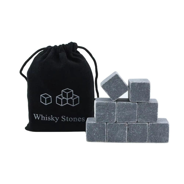 Reusable Whiskey Chilling Stones Set